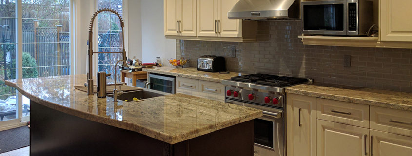 From Old to Bold – Island Kitchen Remodel